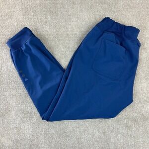 Heartsoul Break On Through Scrub Pants Womens SP Blue Low Rise Taper Leg Medical